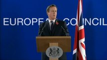 European Council - UK won't pay £1.7bn EU bill says David Cameron