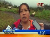 Chimborazo: lluvias causan pérdidas económicas a ciudadanos de Penipe
