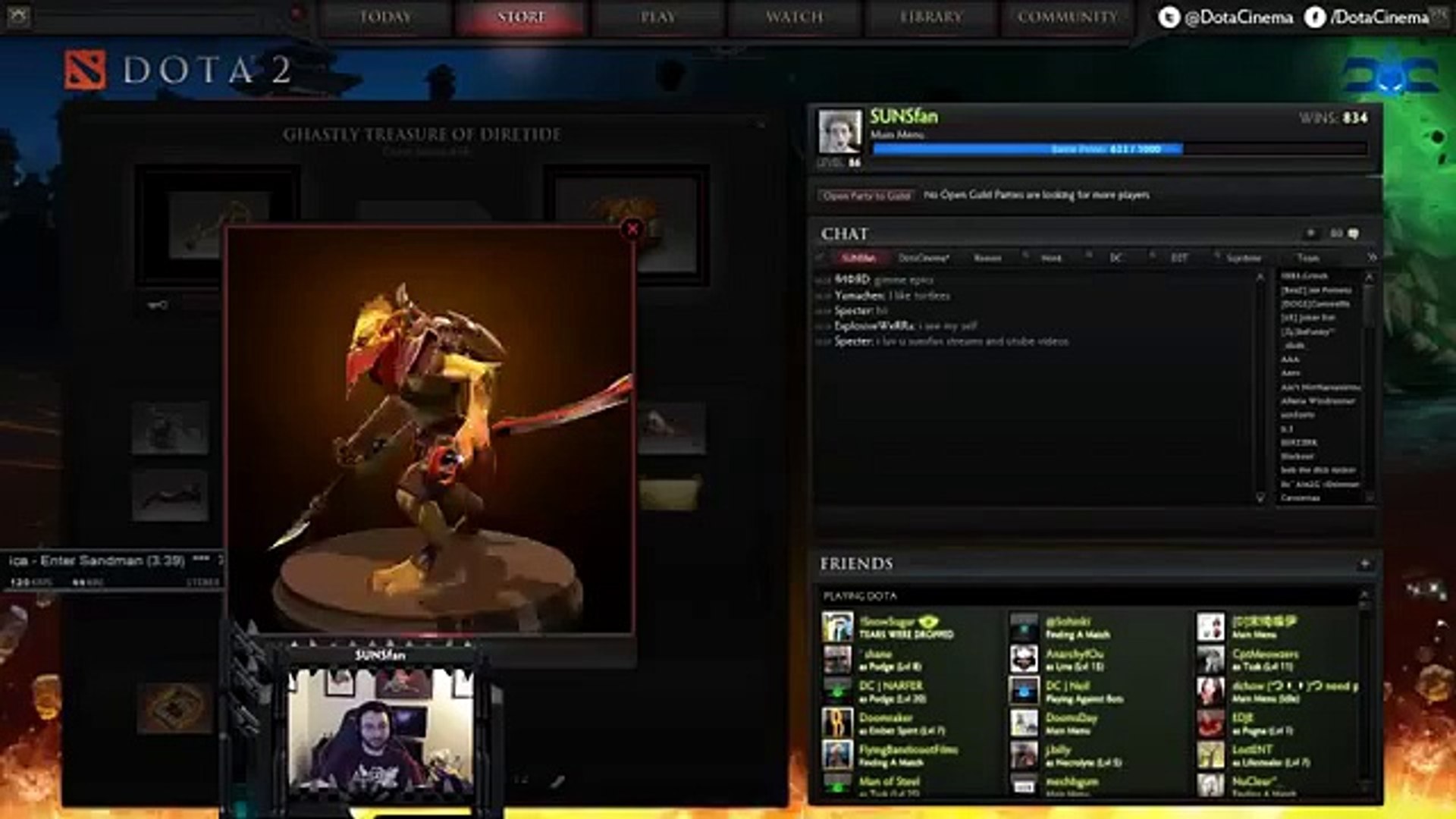Dota 2 Chest Opening Ghastly Treasure Of Diretide Video