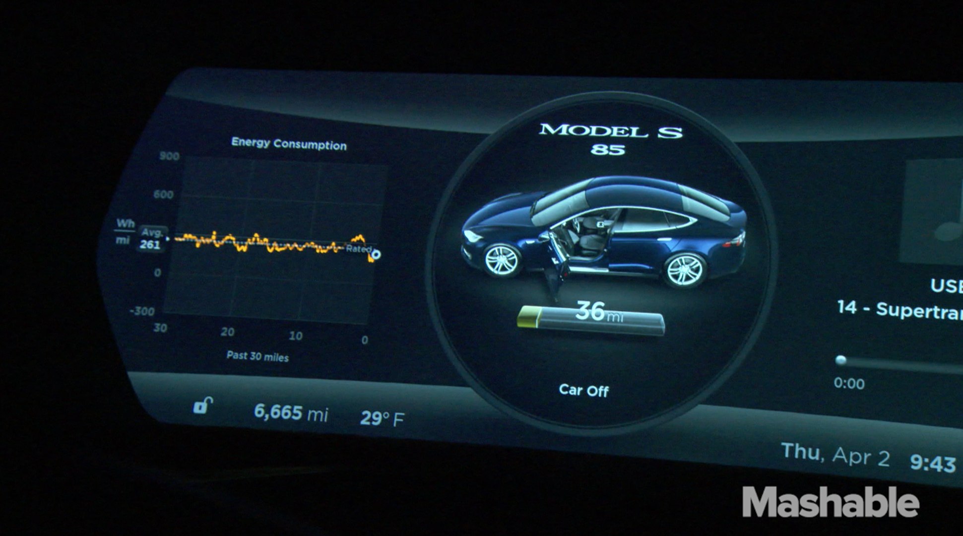 ⁣Tesla Mileage Test