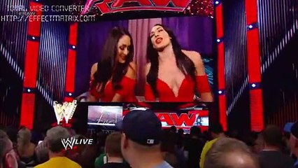 WWE RAW Divas Backstage Segment   05/08/2013