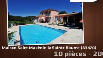 A vendre - maison - Saint Maximin la Sainte Baume (83470) - 10 pièces - 200m²