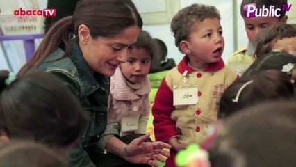 Exclu Vidéo : Salma Hayek visite le Liban, son pays d'origine, pour la première fois