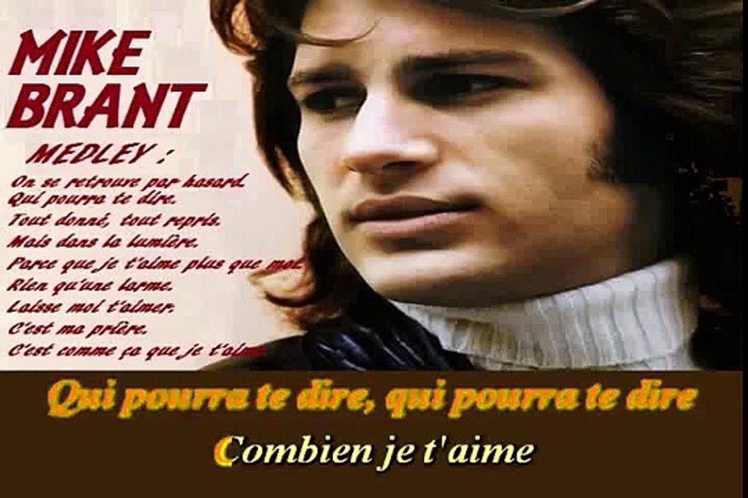 KARAOKE MIKE BRANT - Medley