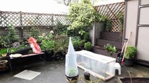 Patio Gardening - Home Made Planter Box Greenhouse - Vancouver