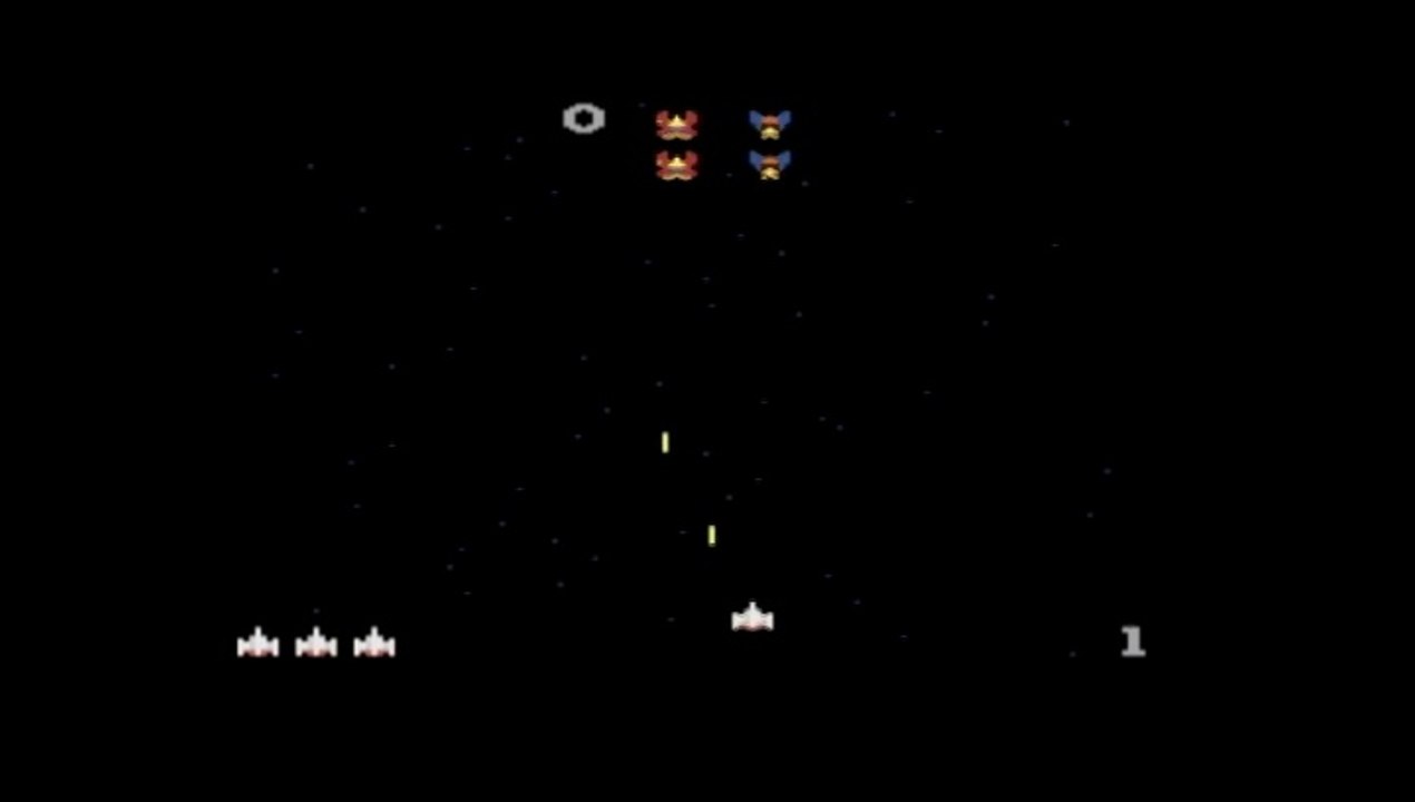 LET'S PLAY GALAGA FOR ATARI 7800