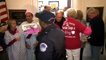 Nancy Pelosi's Office sit-in and demonstration
