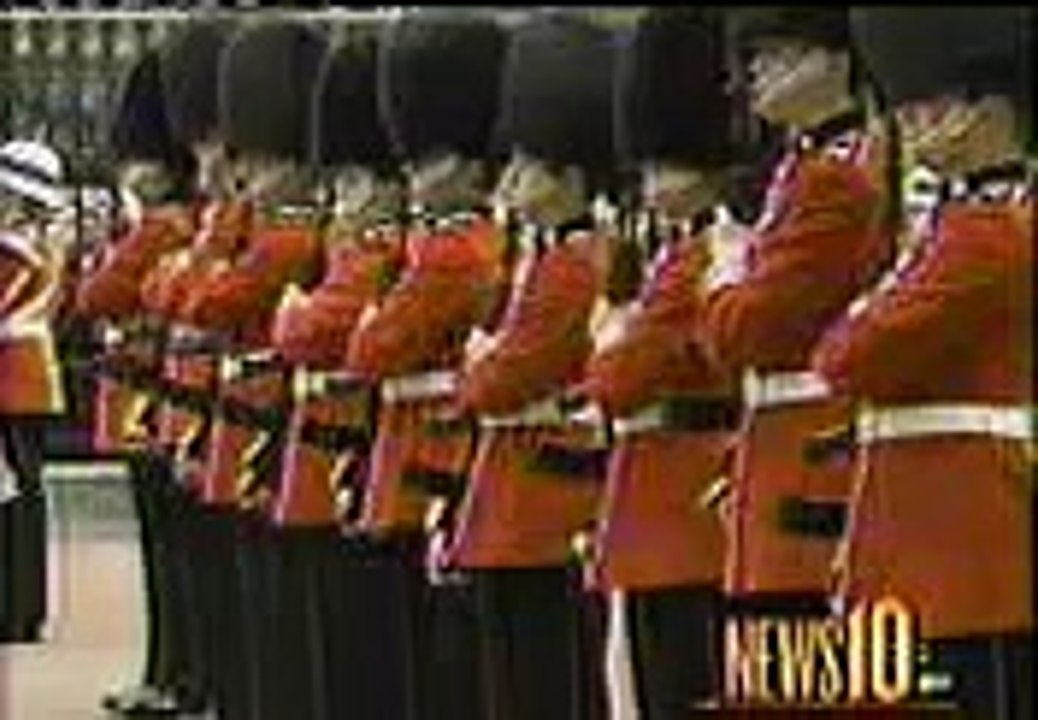 Coldstream Guards Play Star Spangled Banner