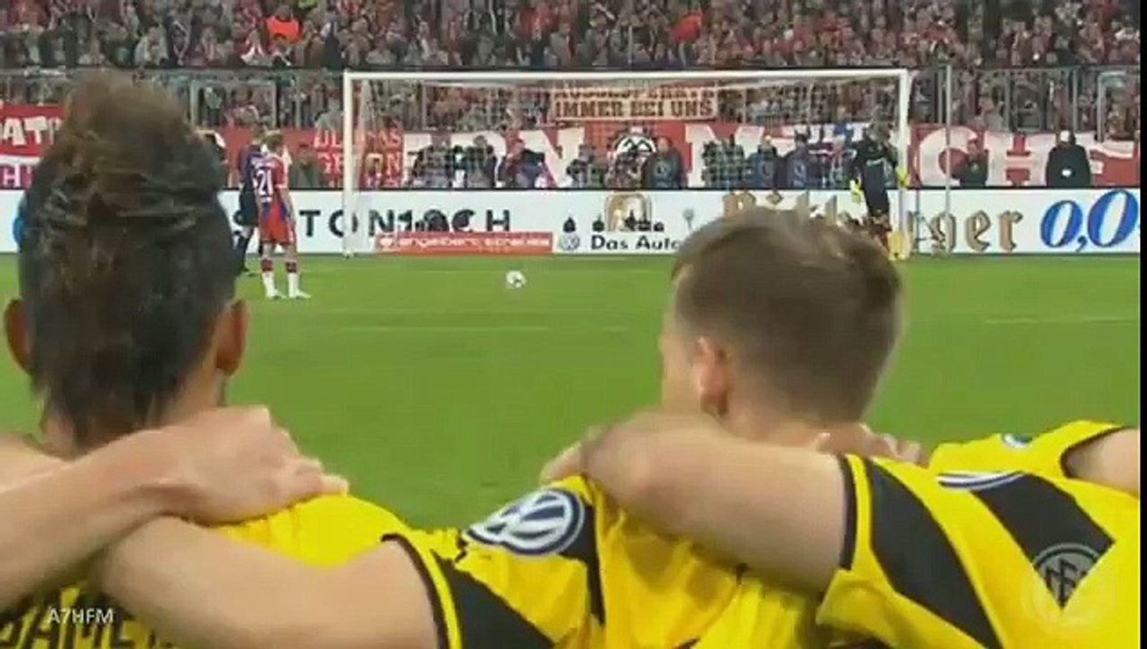 Bayern Munich perdió ante Borussia Dortmund en insólita tanda de penales