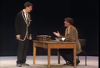 Stephen Fry & Hugh Laurie - 'The Headmaster and the Pupil"