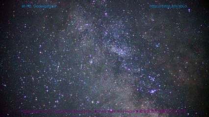 Milky Way zoom 大台ケ原20150426★星空夜景天体観測ライブカメラ