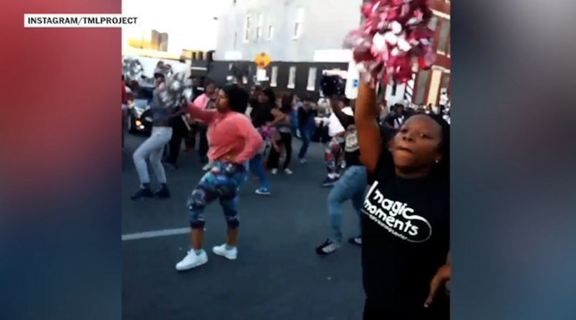 Social video captures peaceful Baltimore protests