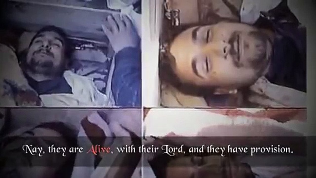 Regardez le visage de ces morts qui sourit  shuhada