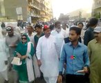 Haji Khursheed Ali Hazarvi President HQM Pakistan Or Haji Muzzafar Ali Shujrah Mushiir Wazir Aala Sindh PPP Ke Jalsay