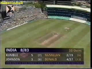 Anil Kumble glorious six over cover