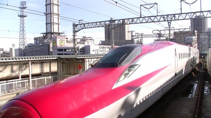The Shinkansen High Speed (Max. 320 km Per Hour) Bullet Train, Japan