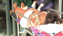 Les blessés affluent dans les hôpitaux népalais