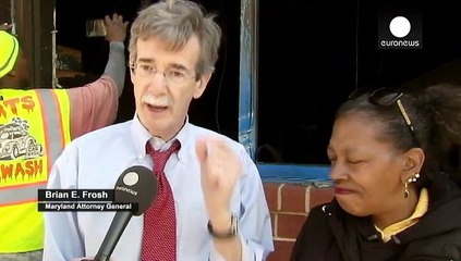 Baltimore'da sokağa çıkma yasağı