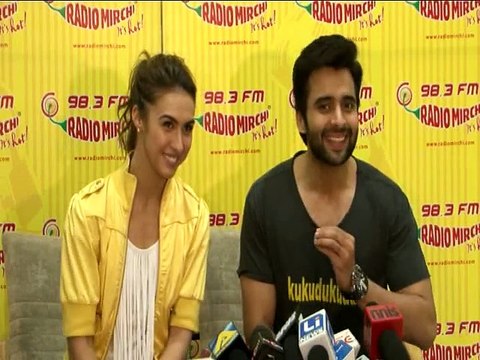Movie WELCOME TO KARACHI Film Promotion in Radio Mirchi 98.3 Lauren Gottlieb Jackky Bhagnani