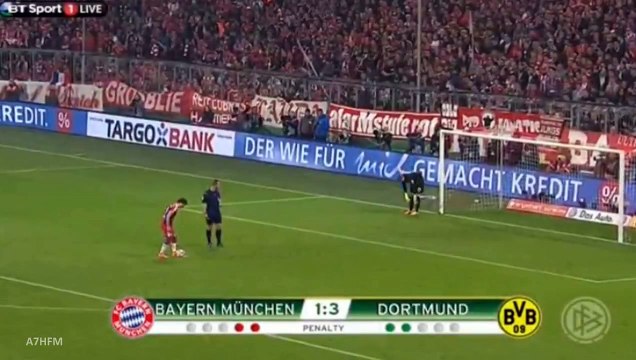 Bayern Munich vs Borussia Dortmund - ALL Penalties Shootout - DFB Pokal Semifinal HD