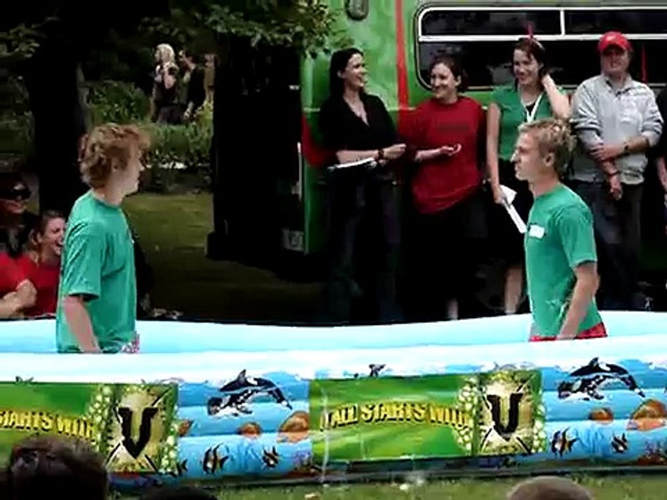 Jello Wrestling in New Zealand -- Take I