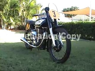 MANX NORTON MOTORCYCLE 1949 500CC DOHC D11M DOCUMENTARY
