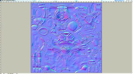 Render to Texture, Ambient Occlusion and Normal Bakes-10