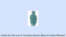 Urban Trends Ceramic Buddha Head Decor Gloss Cadet, Blue Review