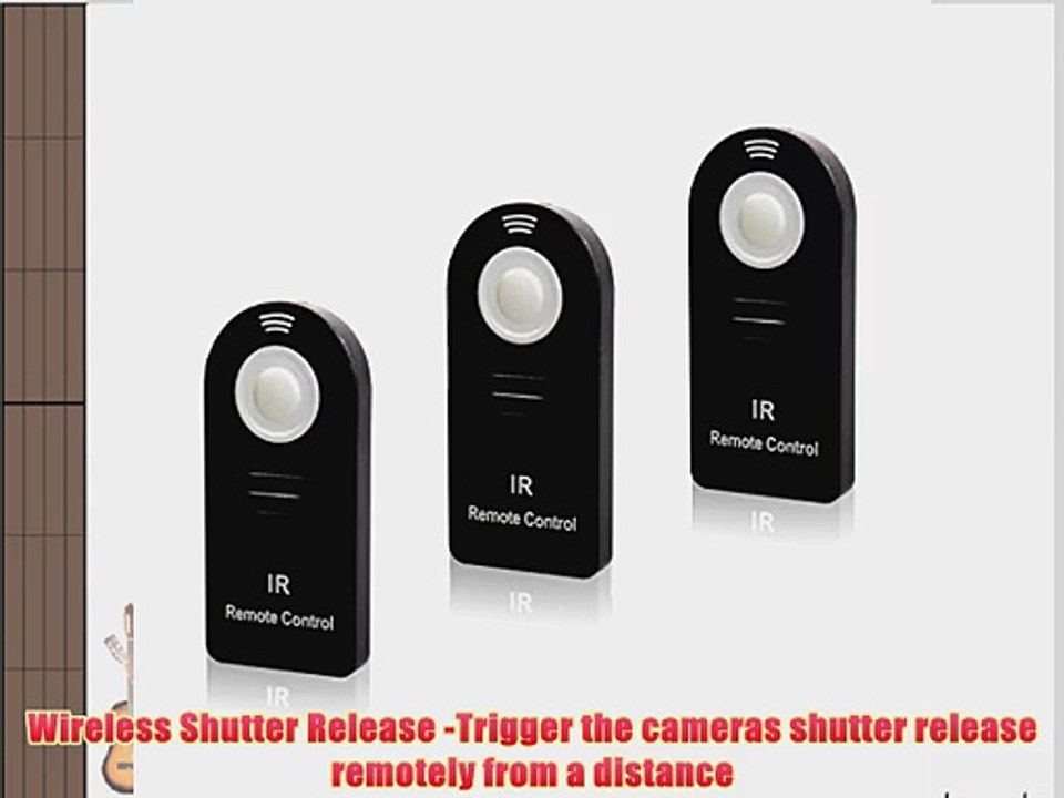 FotoTech MLL3 Wireless Shutter Release Remote For Nikon D750 D5500