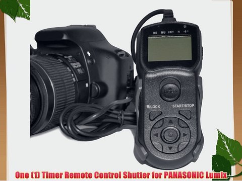 Professional Timer Remote Control Shutter for PANASONIC Lumix (GH2 G2 GH3 G3 G1 GH1 GF1 GX1