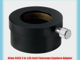 Orion 5343 2 to 1.25-Inch Telescope Eyepiece Adapter