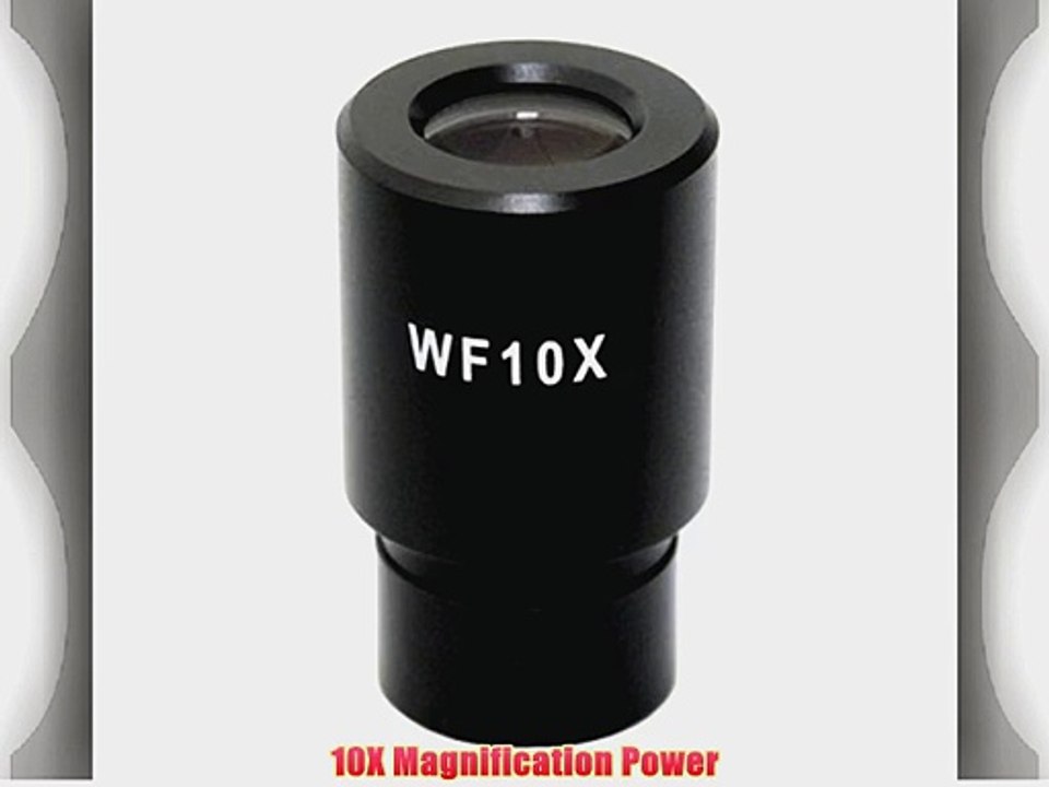 AmScope EP10X23R WF10X Microscope Eyepiece with Reticle (23mm)