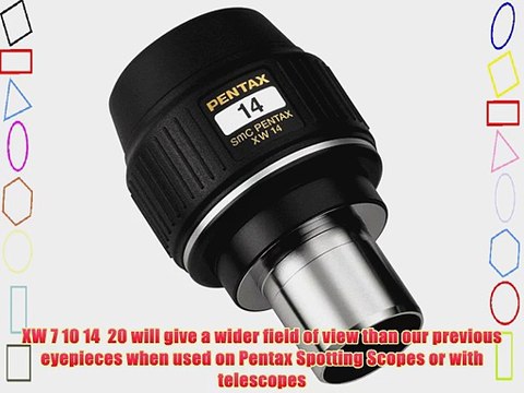 Pentax 70515 SMC-XW 14 1.25-Inch Eyepiece for Telescopes and Pentax Spotting Scopes