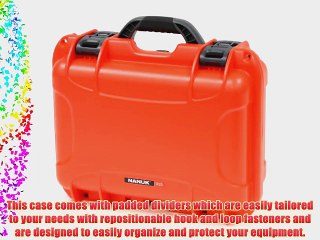 Nanuk 915 Case with Padded Divider (Orange)