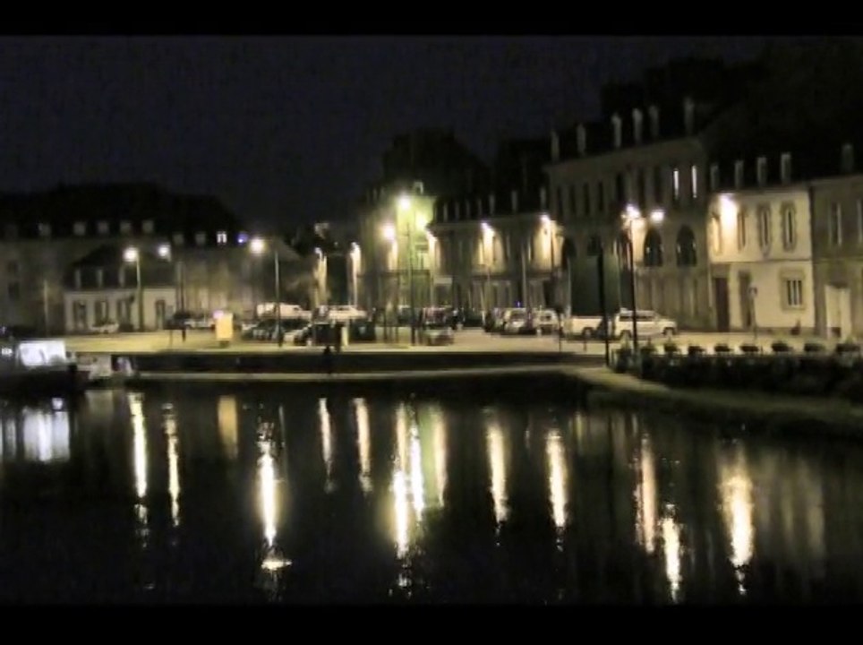 Pontivy le soir, Manfred La-Fontaine, www.la-fontaine.tv