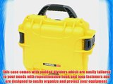 Nanuk 905 Case with Padded Divider (Yellow)