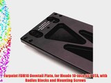 Farpoint FDM10 Dovetail Plate for Meade 10-inch SCT OTA with Radius Blocks and Mounting Screws