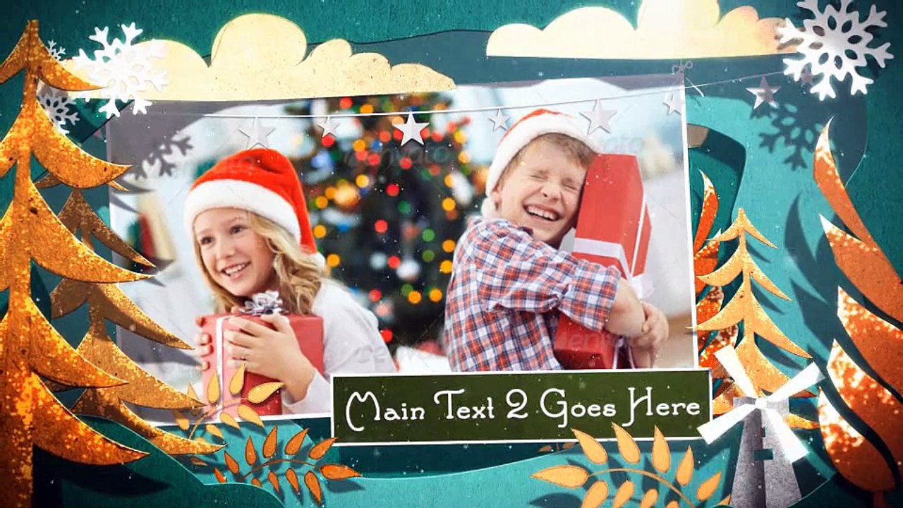 After Effects Project Files - Christmas Cutouts - VideoHive 9412528