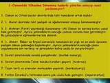 Osmanlıda Devlet Teşkilatı Soru-Cevap (32 Soru)