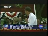 Obama on raising the Debt Ceiling during his 2008 Campaign