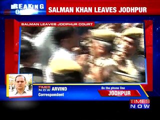 Salman appears in Jodhpur Court