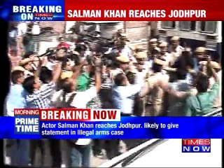 Arms case: Salman reaches Jodhpur