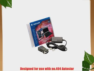 Meade 04513 No.506 Cable Connector Kit with Software for No.497 AutoStar Equipped Models (Black)