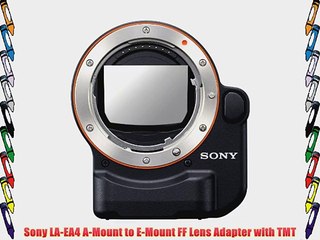 Sony LA-EA4 A-Mount to E-Mount FF Lens Adapter with TMT