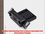 Smallrig Tripod Mounting Plate to Balance Long Length Front Heavy Camera Packages