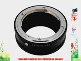 Fotodiox Pro Lens Mount Adapter Konica AR Lens to Sony NEX (E-Mount) Camera Body for NEX-3