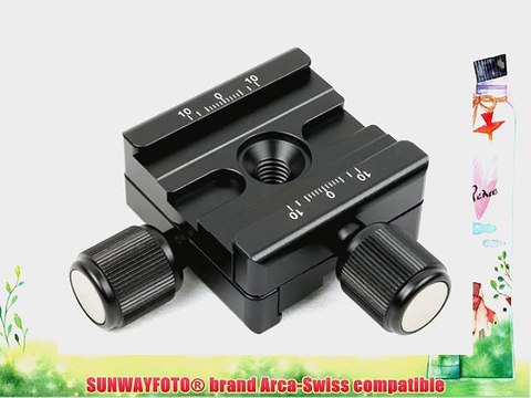SUNWAYFOTO Bidirectional 90? Offset Double Clamp Arca Compatible DDB-53 DDB53 Sunway