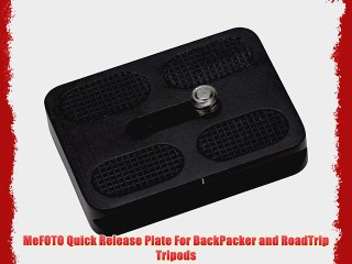 MeFOTO Quick Release Plate For BackPacker and RoadTrip Tripods