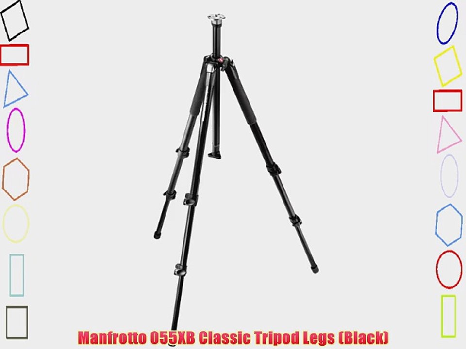 Manfrotto 055XB Classic Tripod Legs (Black)