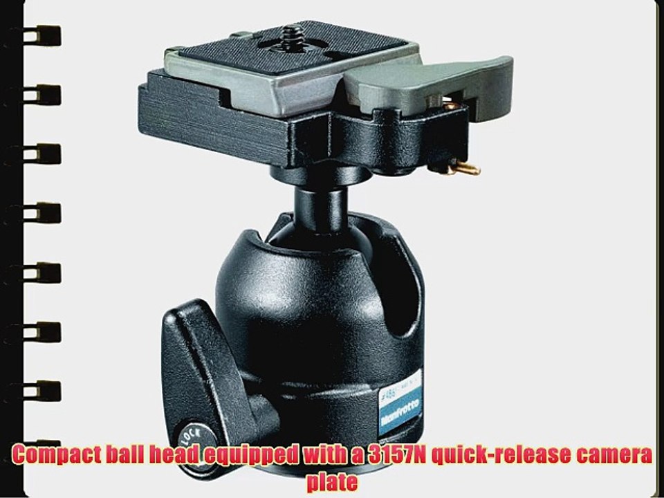 Manfrotto 486RC2 Compact Ball Head with RC2 Rapid Connect System